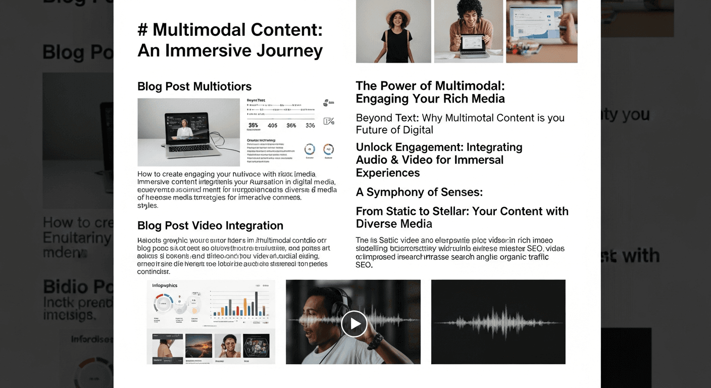 The Rise of Multimodal Content: SEO Strategies for 2024